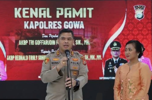 Awal Tahun, Mantan Kapolres Gowa Ini Jadi Kombes