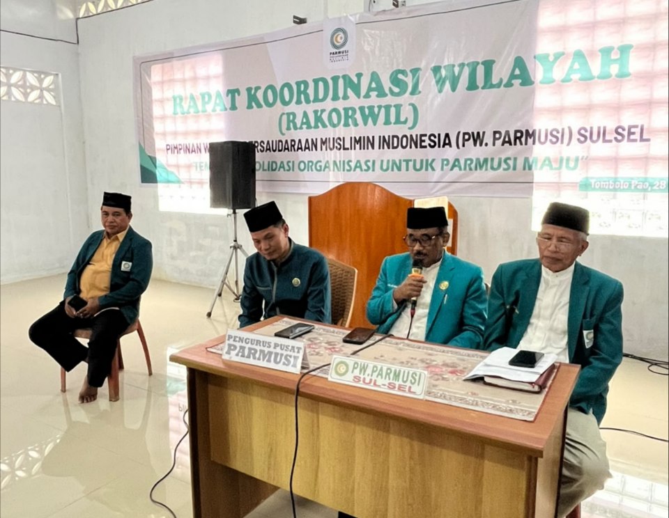 Ini Harapan Ketum DPP Parmusi pada Rakorwil di Tombolo Pao