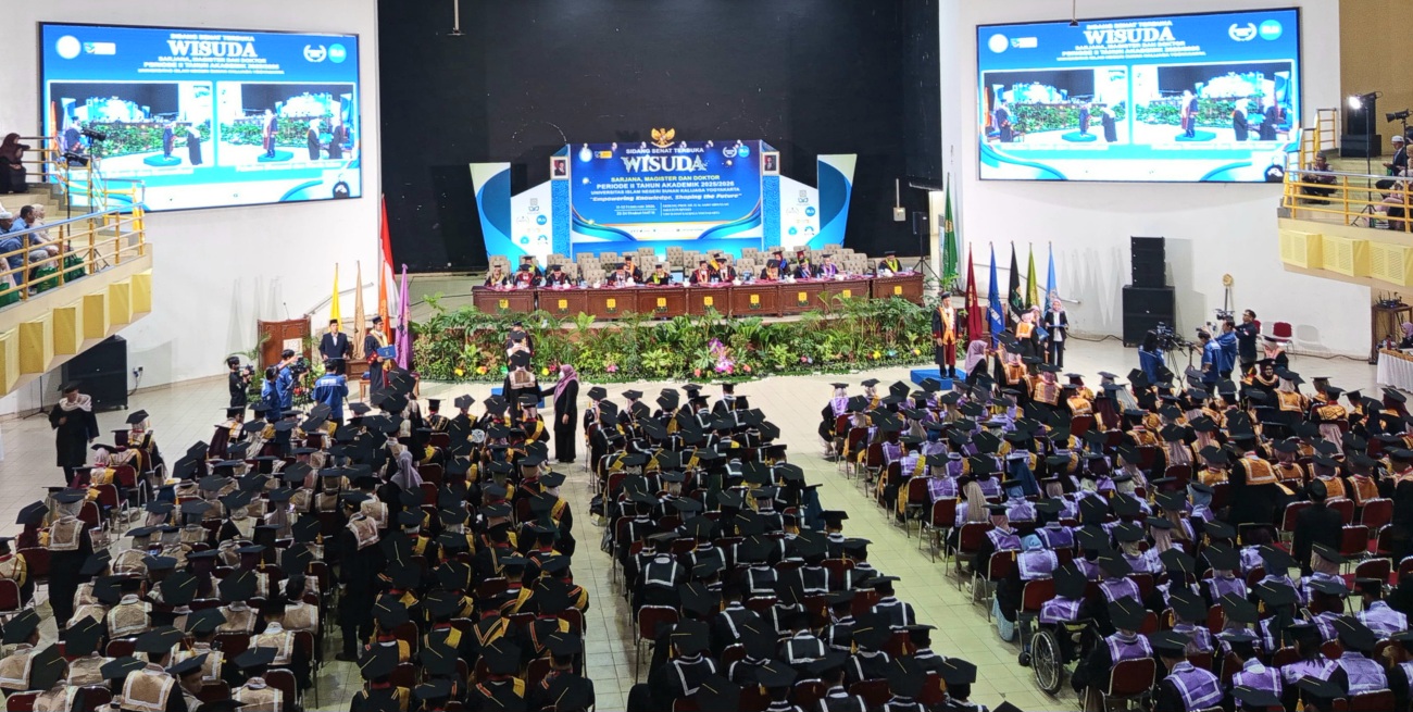 Fantastis! Hampir Separuh Cumlaude, Rektor UIN Sunan Kalijaga  Kukuhkan 980 Alumni