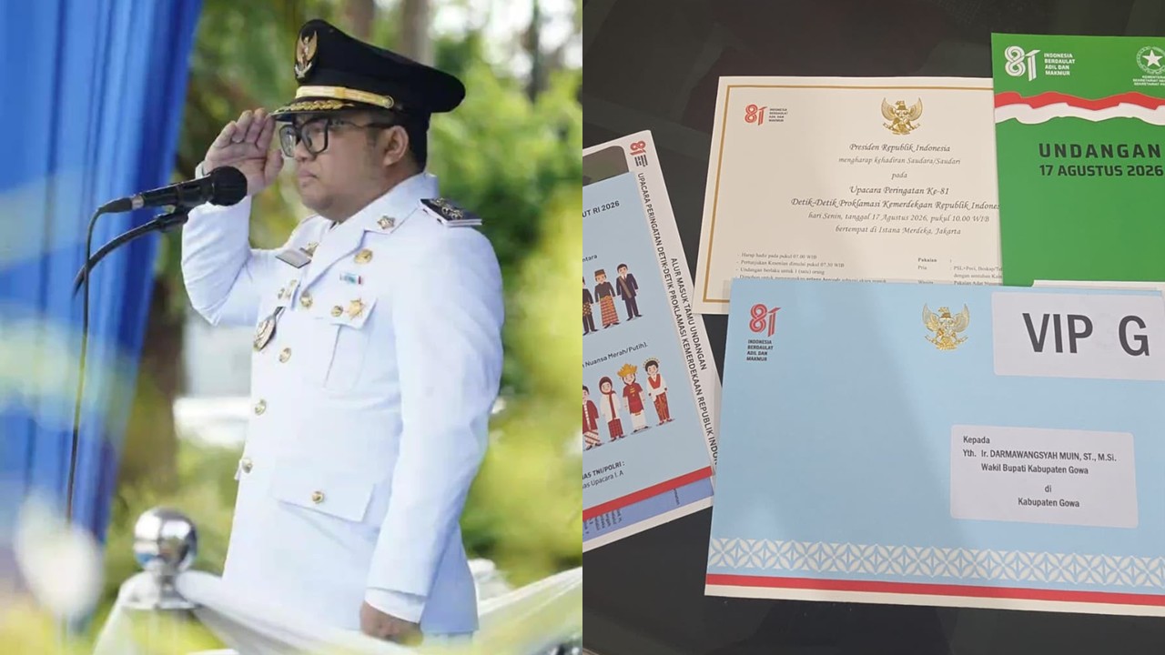 Wabup Gowa Pilih Tetap di Daerah, Lewatkan Upacara 17 Agustus di Istana