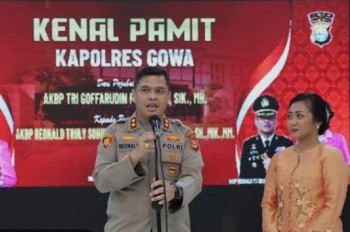 Awal Tahun, Mantan Kapolres Gowa Ini Jadi Kombes
