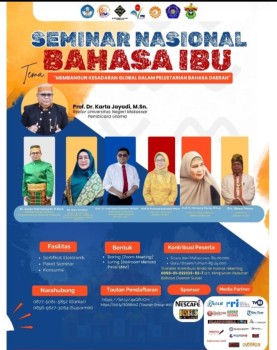 Seminar Nasional Bahasa Ibu 2025: Langkah Nyata Pelestarian Bahasa Daerah