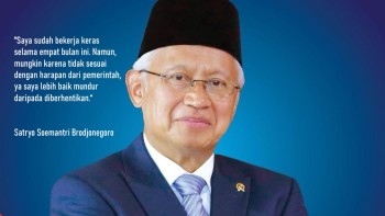 Satryo: Lebih Baik Mundur Daripada Diberhentikan. Saya Legowo!   