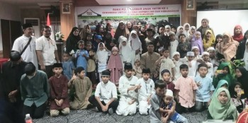 Posko Yatim Ajak Anak Yatim Bukber Di Hotel
